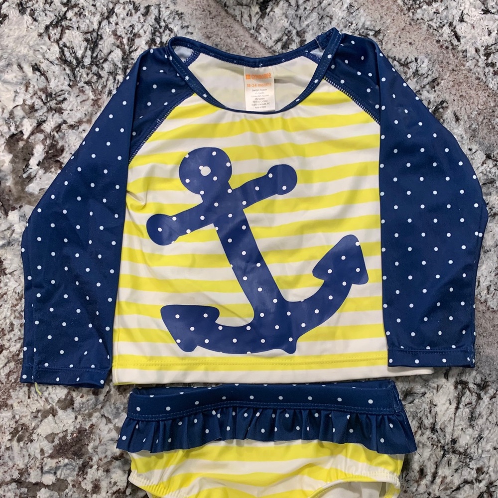 Gymboree 18-24 month baby girl bathing suit